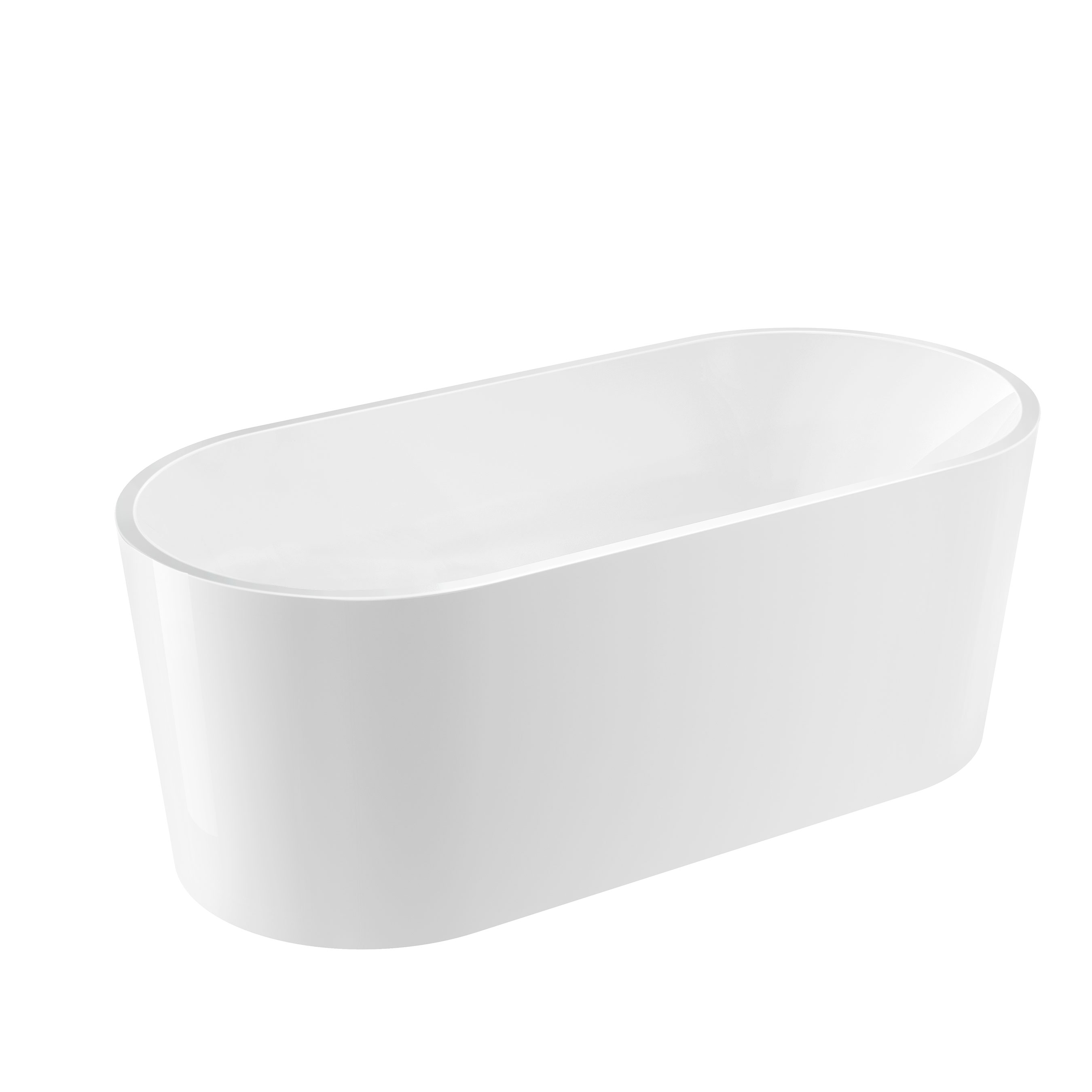 Badkar Bathlife Fridsam Fristående Rund Vit