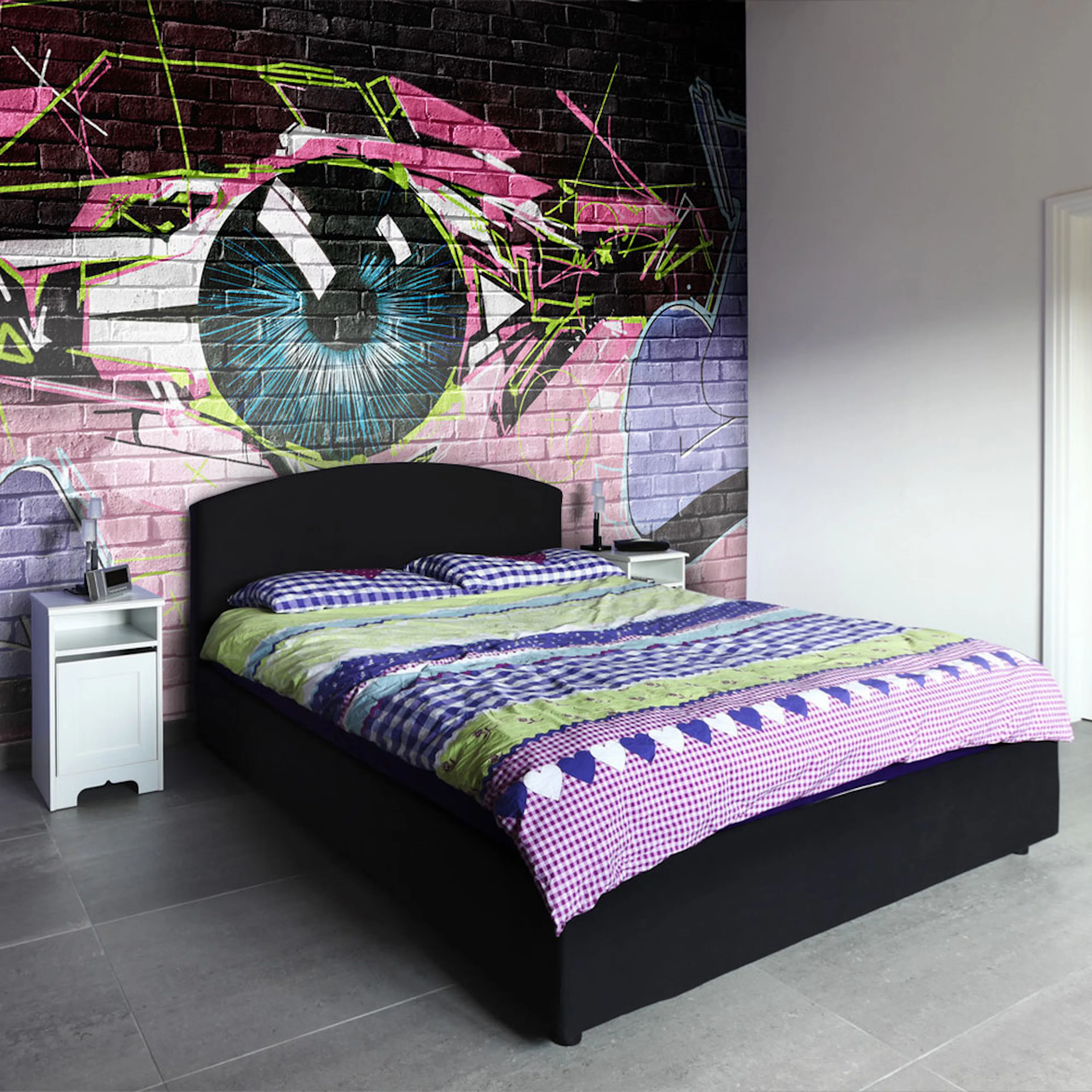 Fototapet Arkiio Eye Graffiti
