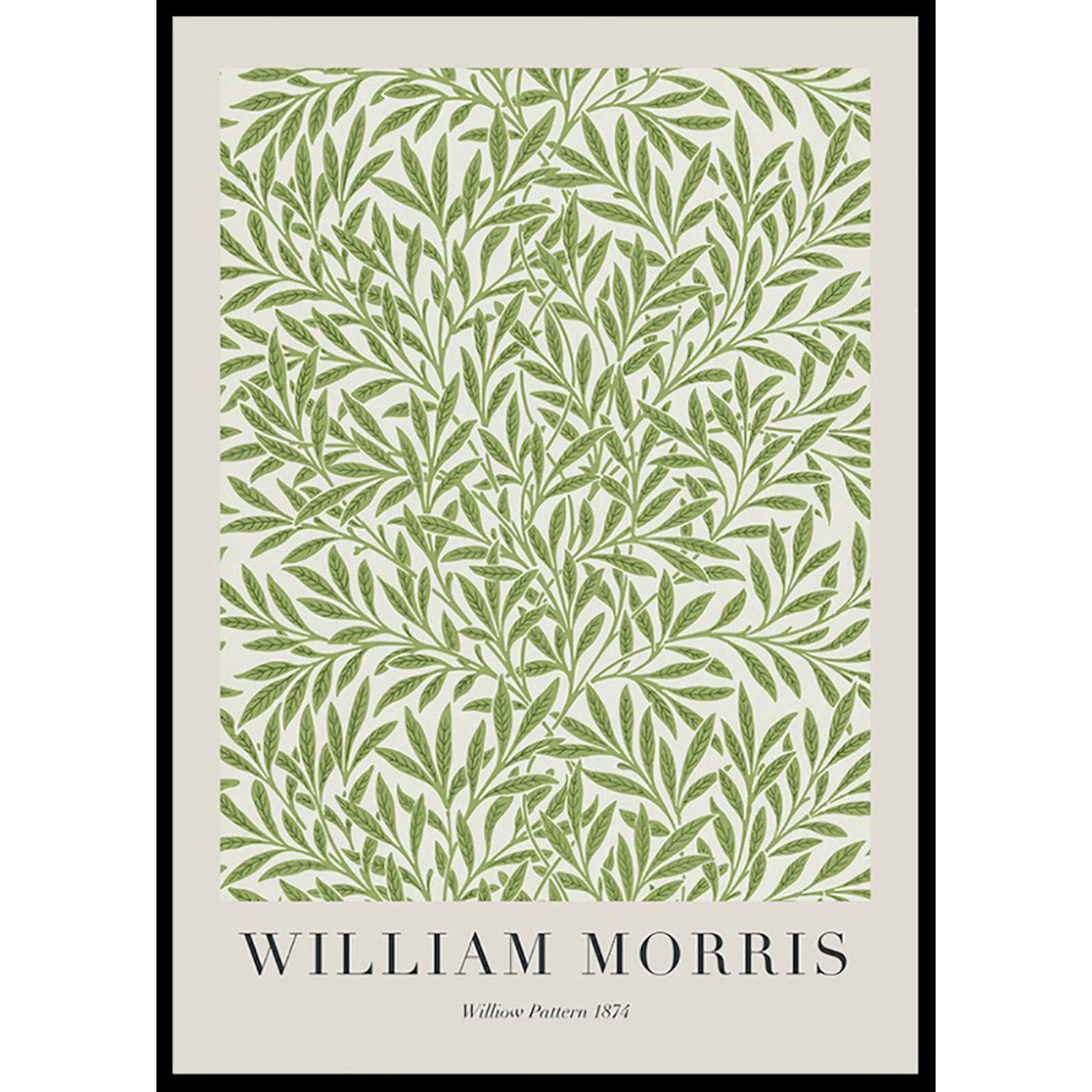 Poster Gallerix William Morris Willow Pattern 1874