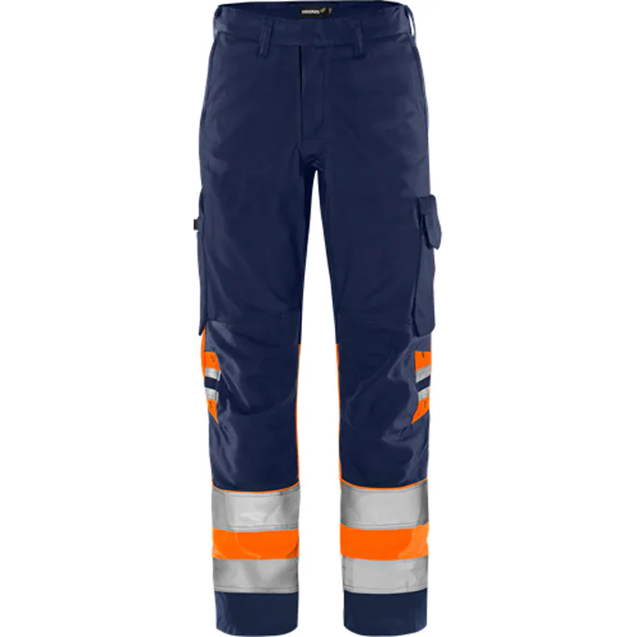 Varselorange/Marinblå