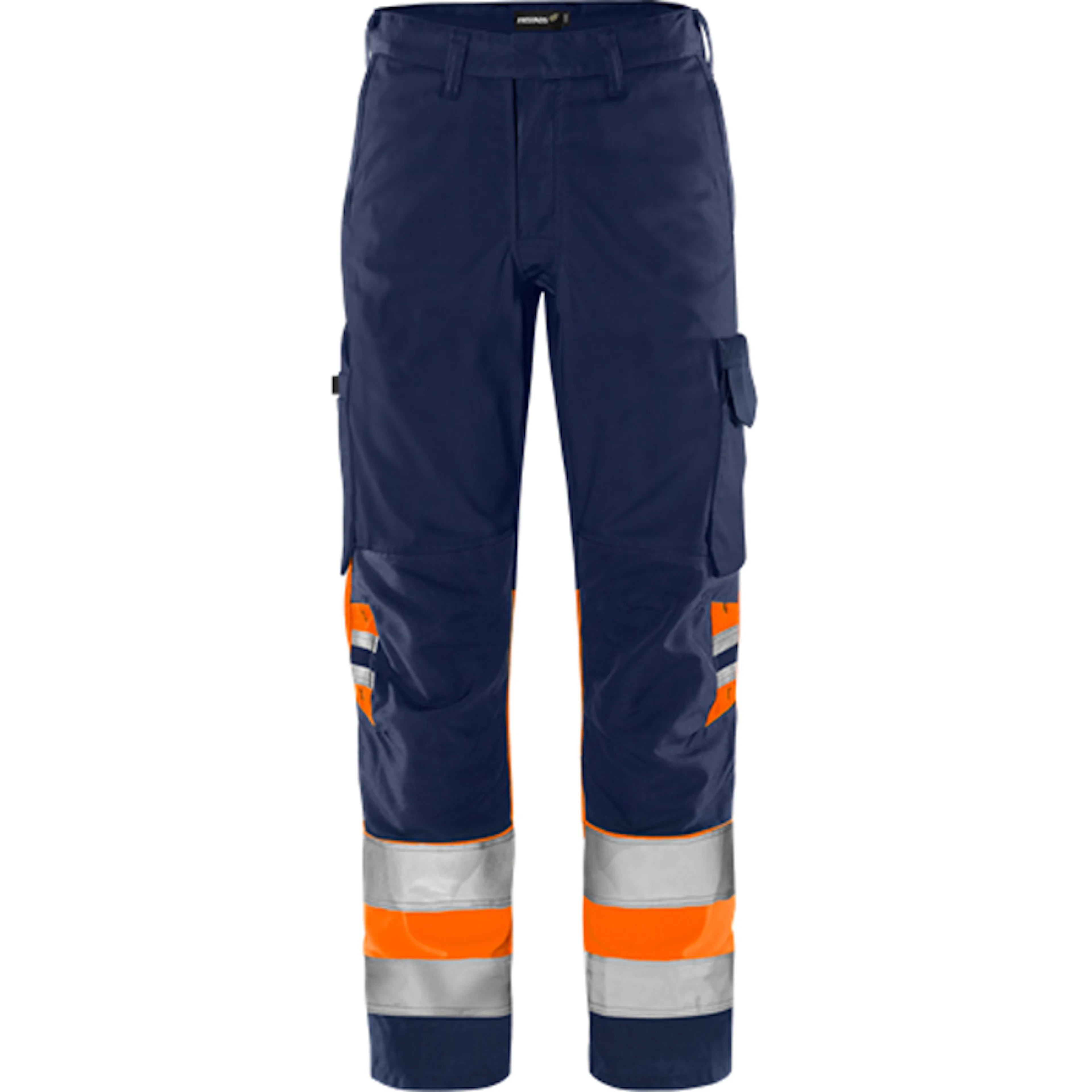 Varselorange/Marinblå