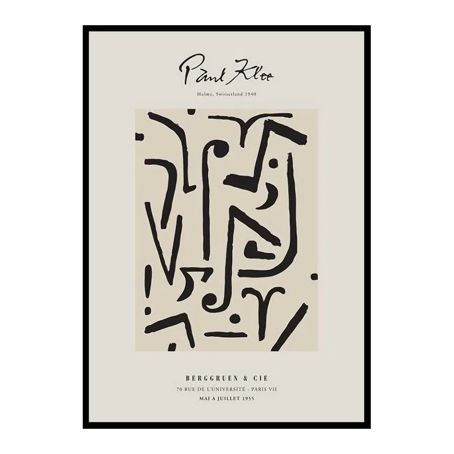 Poster Gallerix Paul Klee Holme