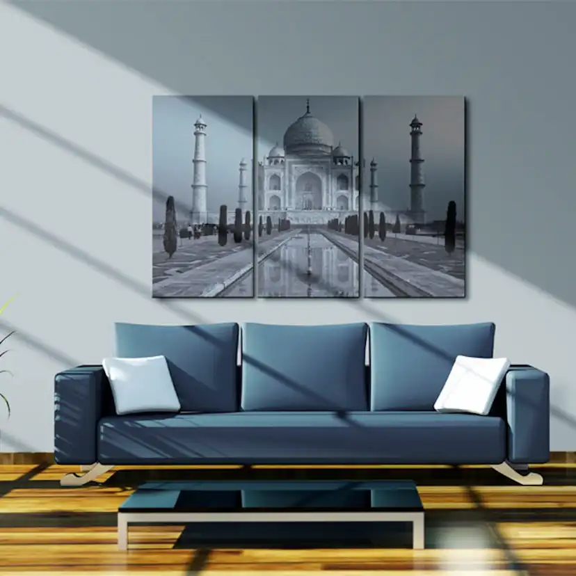 Tavla Arkiio Taj Mahaj By Night India