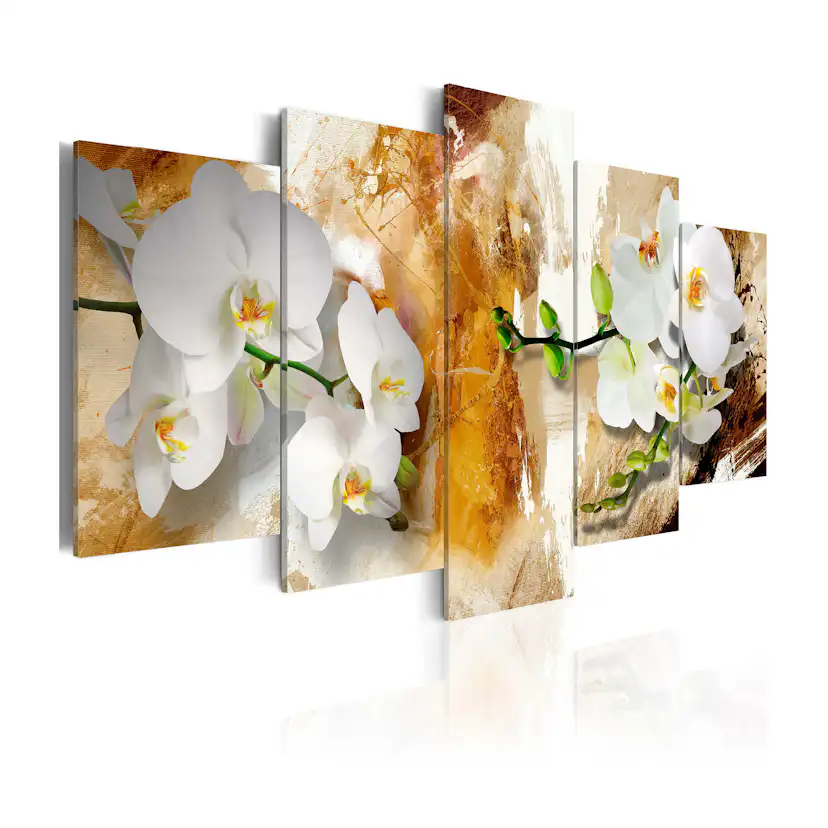 Tavla Arkiio Brown Paint and Orchid