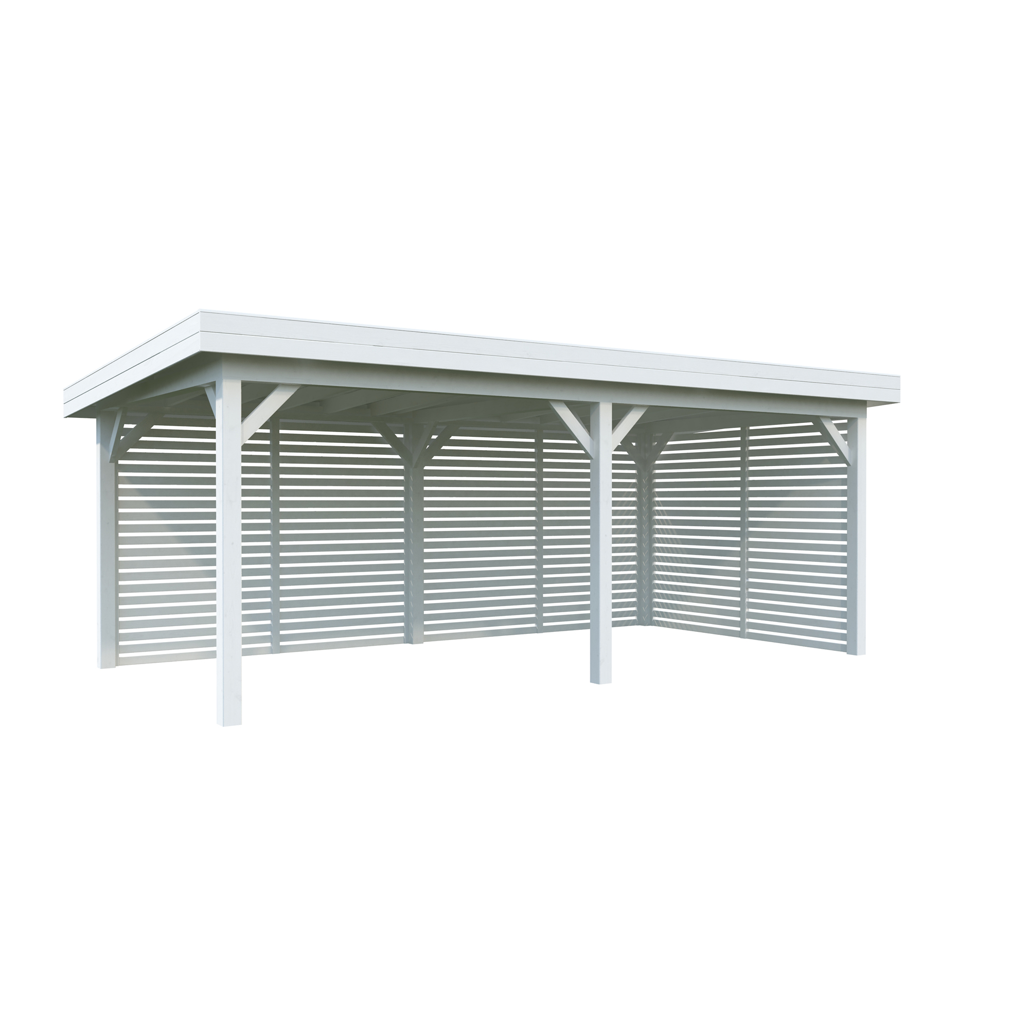 Lenna 16,6 m2 Set 309 PNT9016W5 Behandling: Målad vit