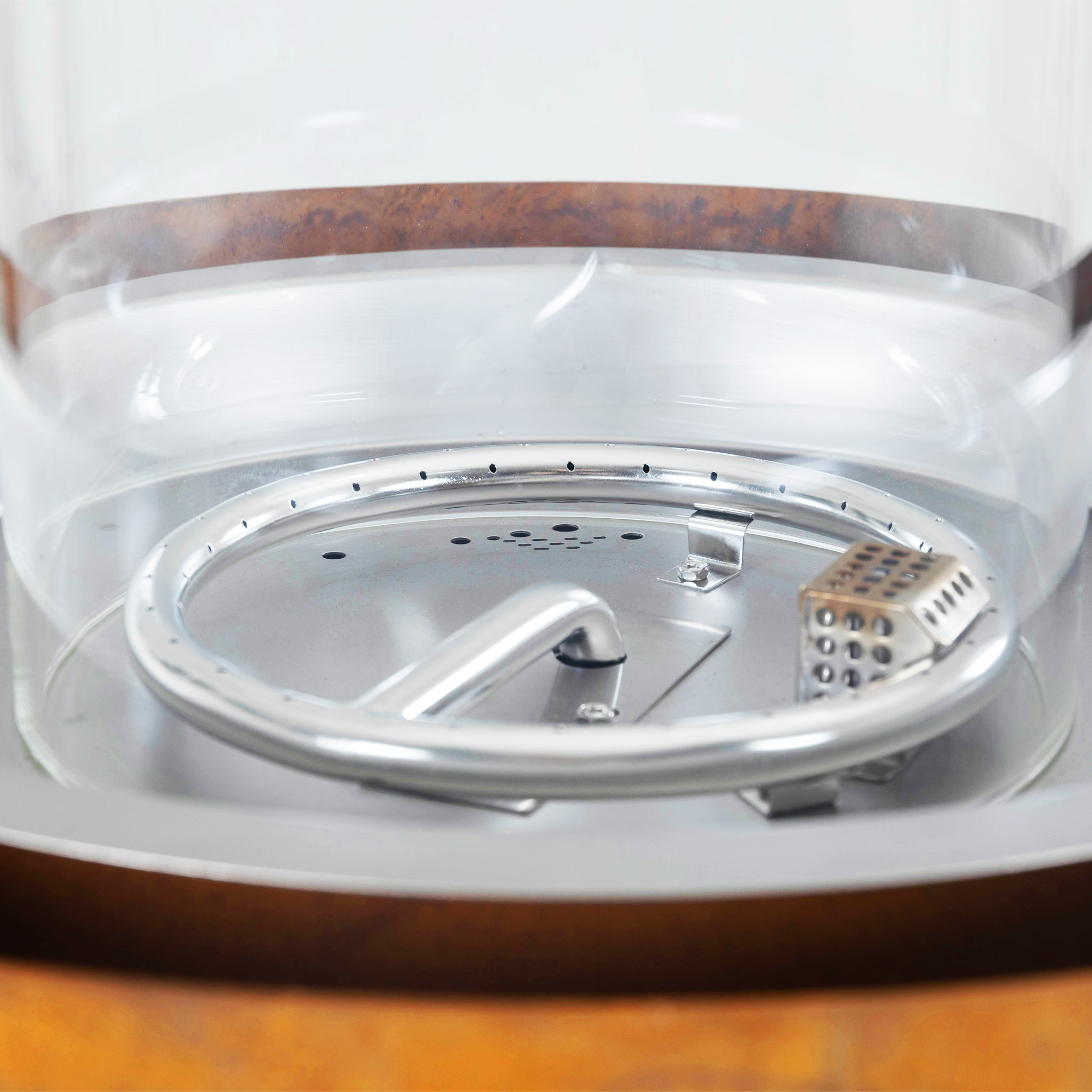 Eldstad Lyfco Cortenstål Gasoldriven Dorotea