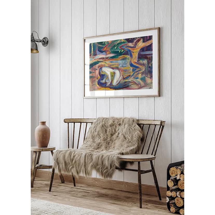 Poster Gallerix Pre-study for the War By J.A.G. Acke