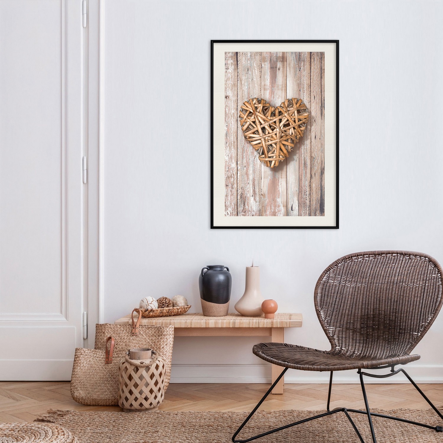 Poster Artgeist Affisch Hot Heart