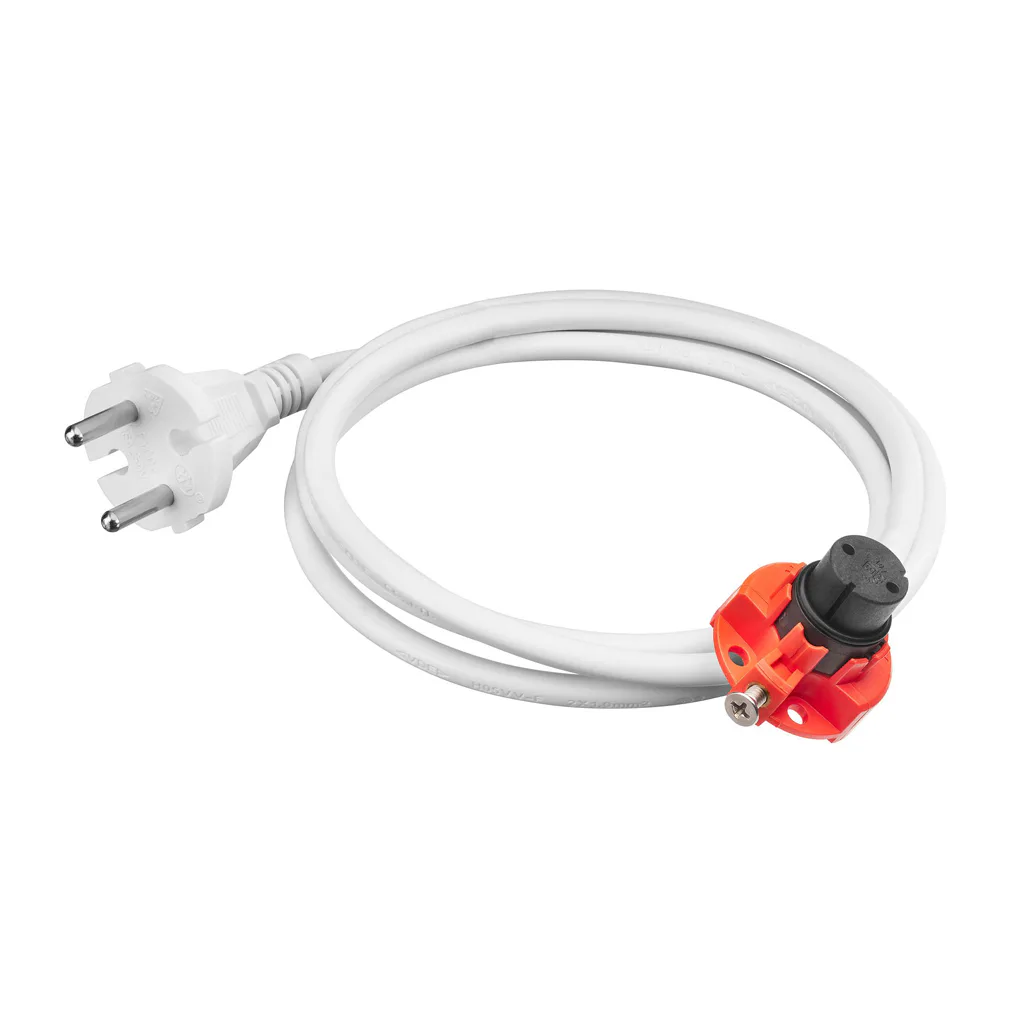 Spare part, REJ Pro plug-in cord, EPCW 130, cord 130 cm, whi Vit