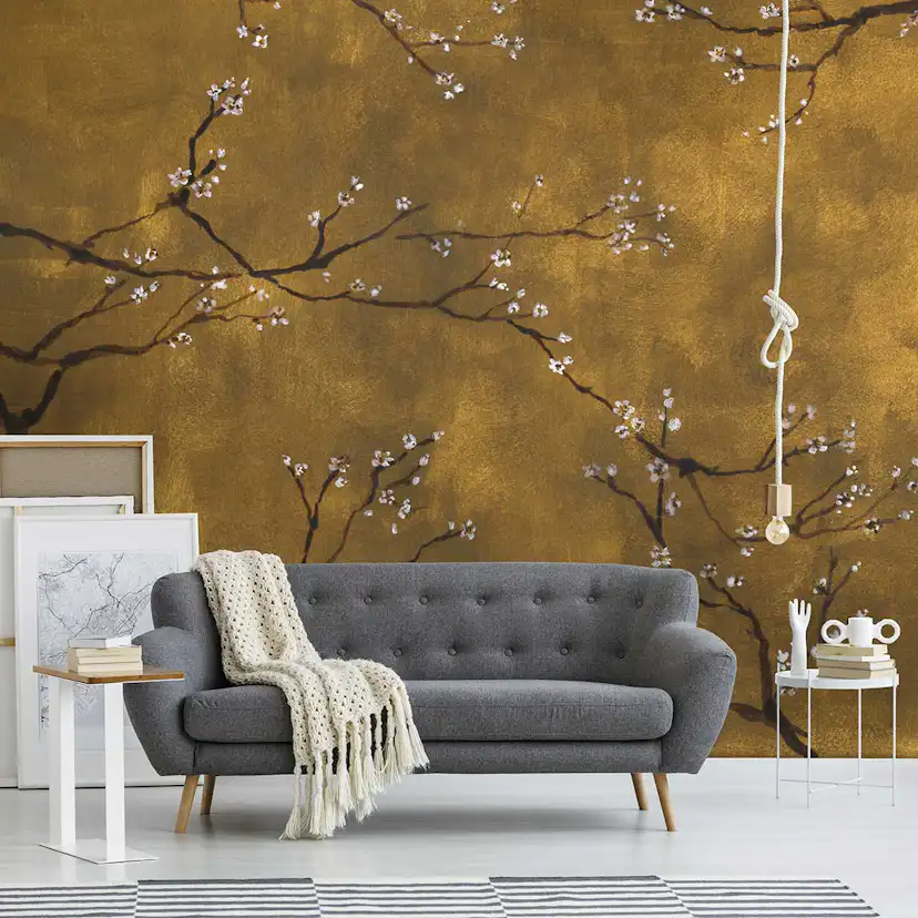 Fototapet Art For The Home Kinesisk Blomma 105415