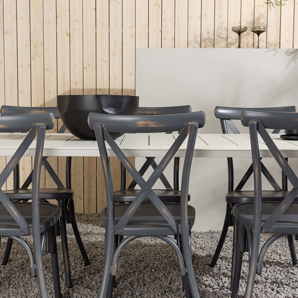 Matgrupp Venture Home Lina Bord med 6 Tablas Stolar