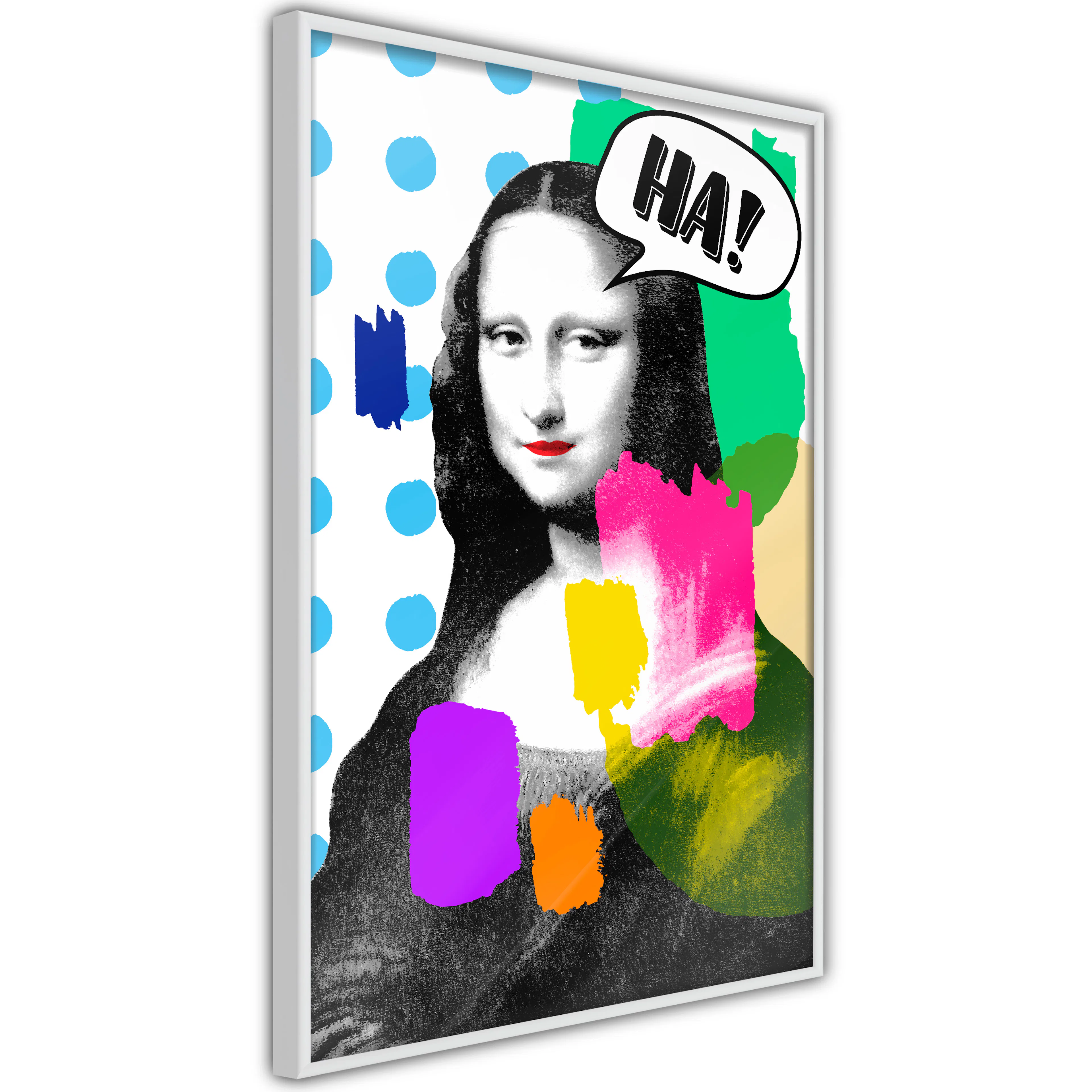 Poster Artgeist Affisch Mona Lisa Pop-art