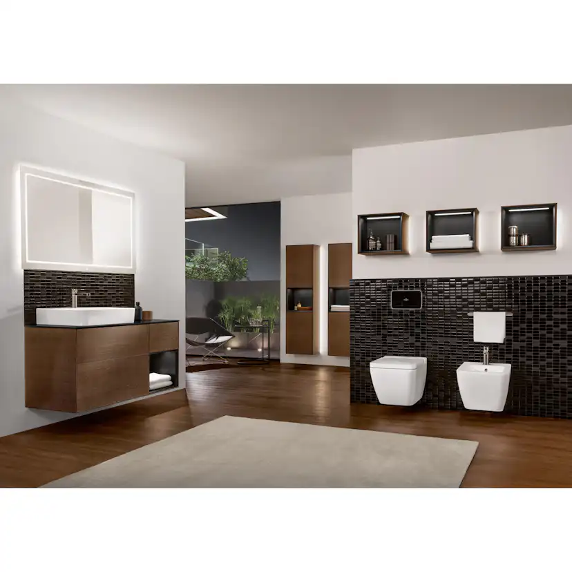 Vägghängd toalett Villeroy & Boch Finion 4664R0R1 Vit Alpin med Ceramic Plus