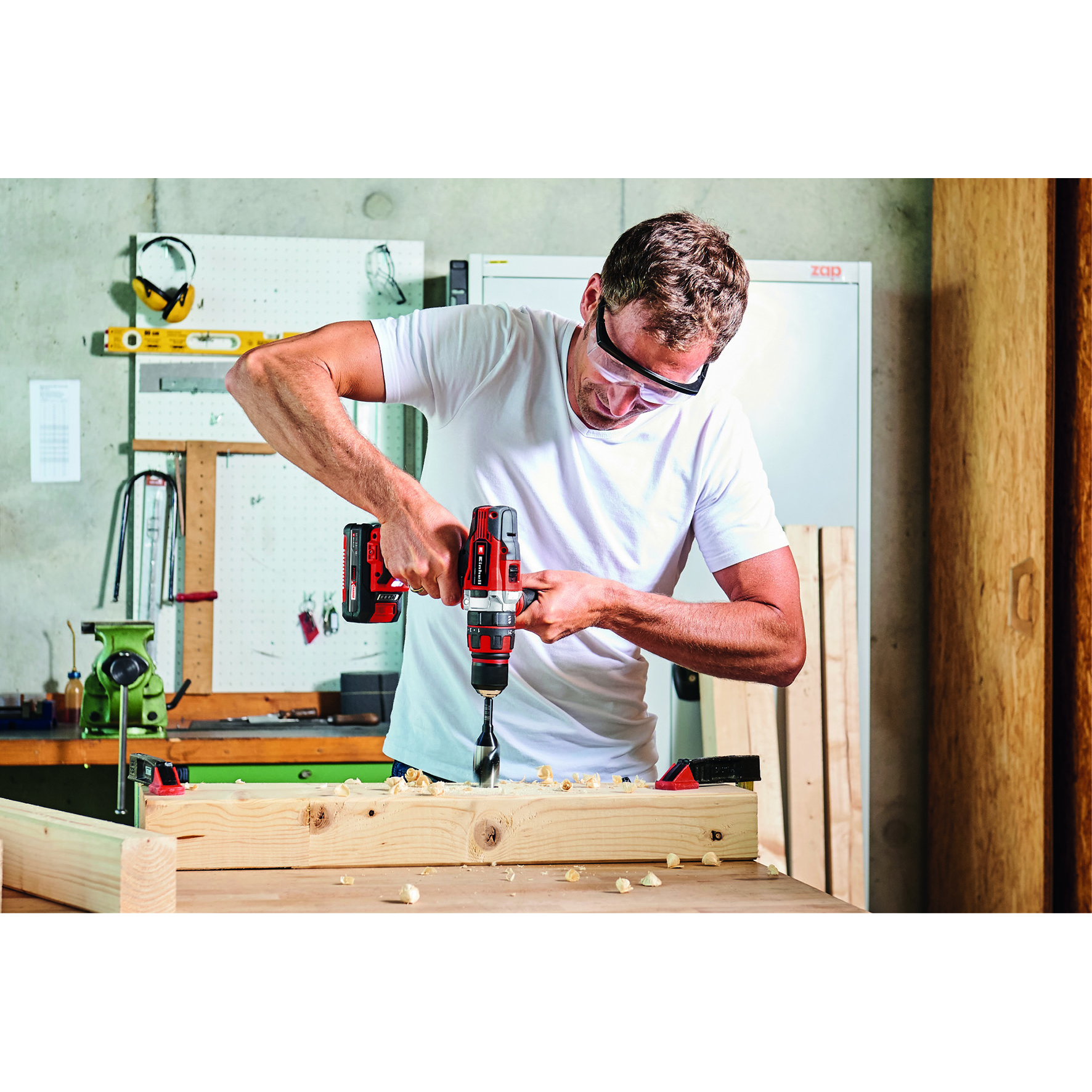 Slagborr/Skruvdragare Einhell TE-CD 18/48 Li-i-Solo