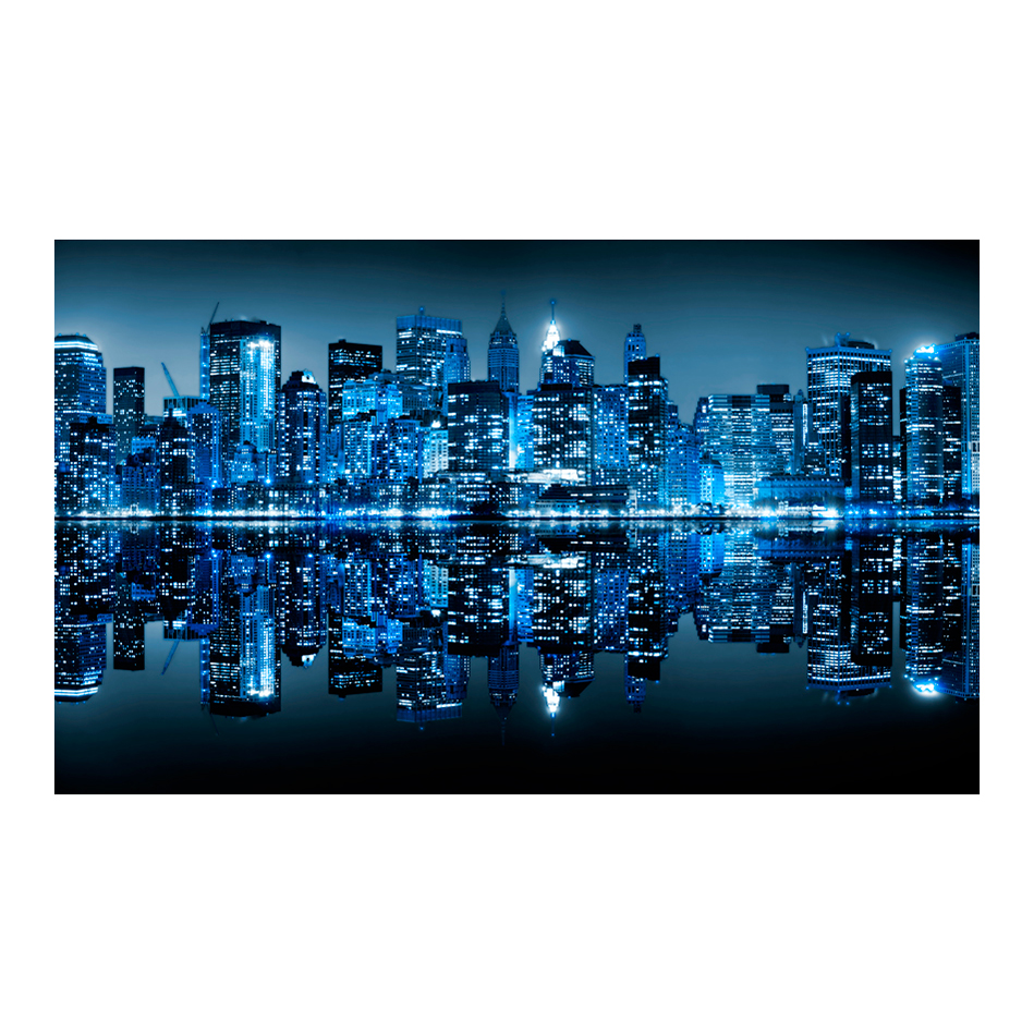 Fototapet Arkiio Ocean av ljus NYC 450x270 cm