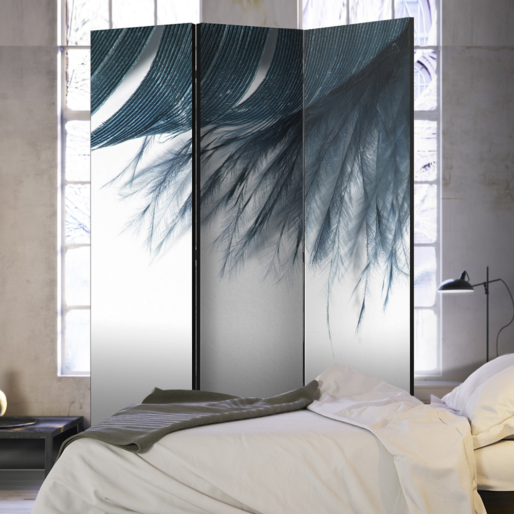 Rumsavdelare Arkiio Dark Blue Feather 135x172 cm