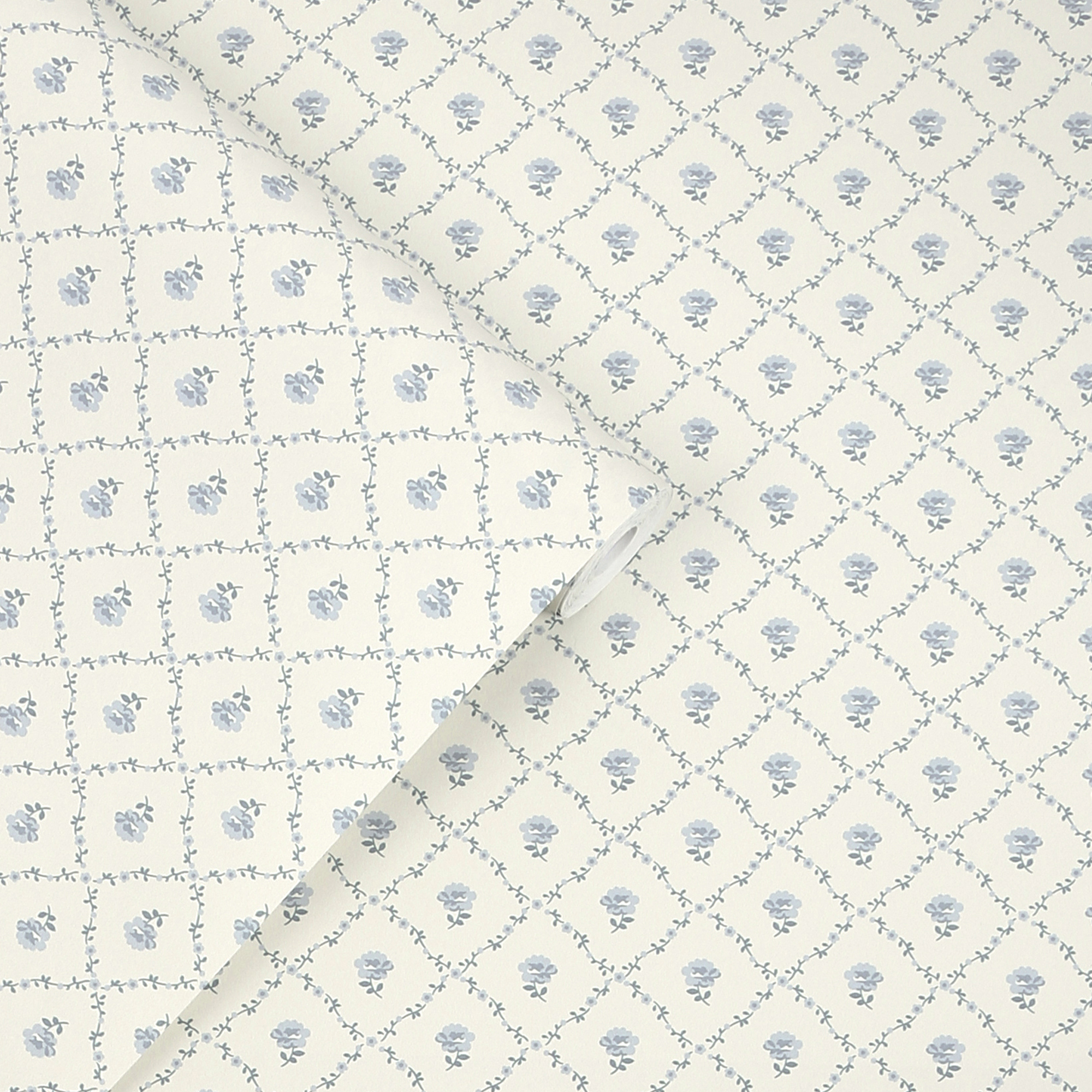 Tapet Laura Ashley Kate Pale Seaspray Blå 122745