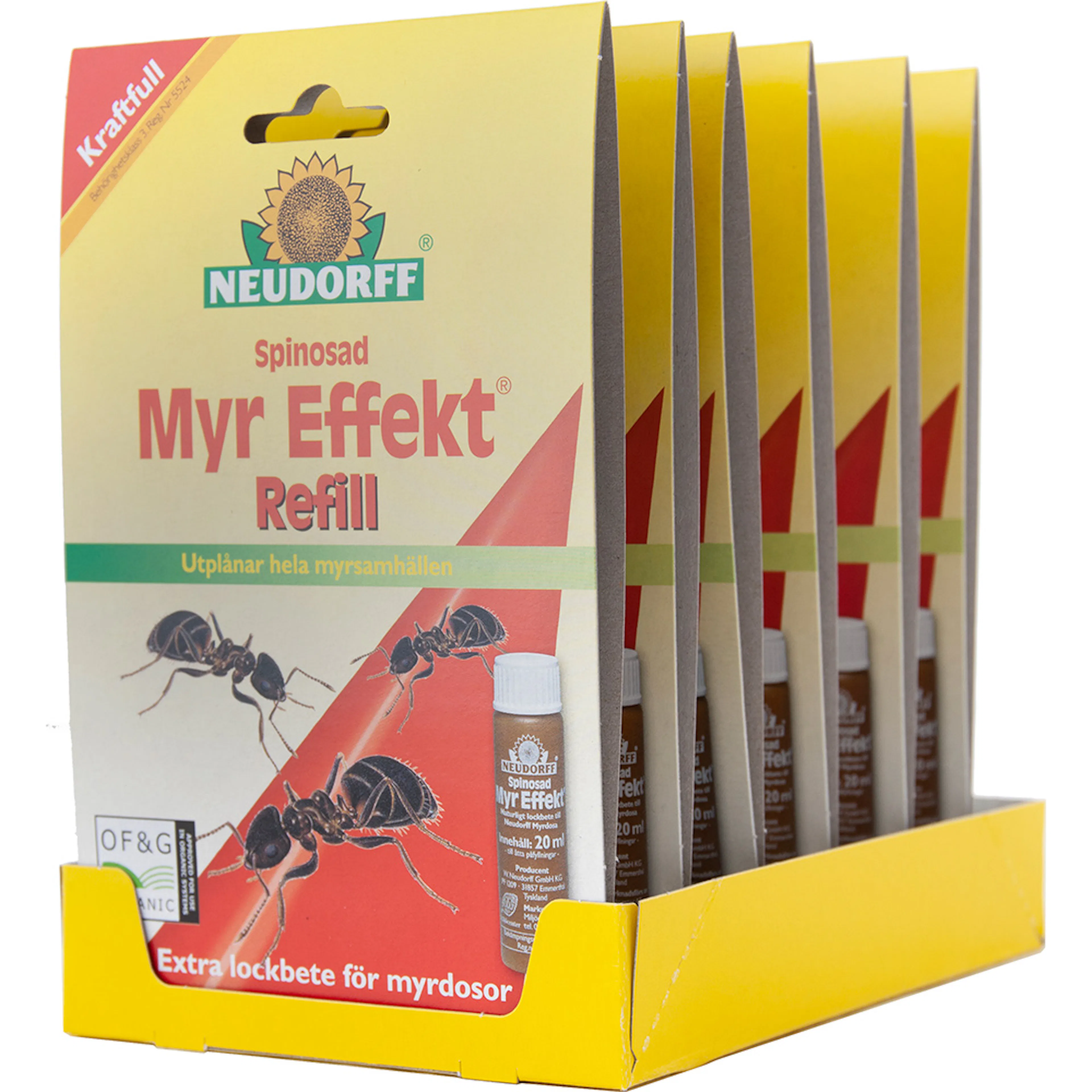 Refill Neudorff Myr Effekt, Insektsdödare & Flugfångare för Utemiljö & Trädgård