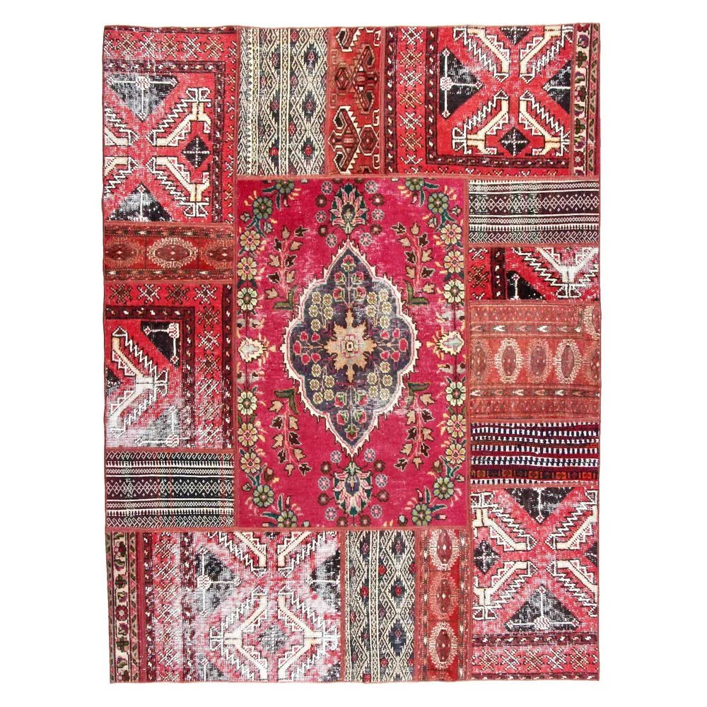 Persisk Patchworkmatta Arkiio Kelim 154x205
