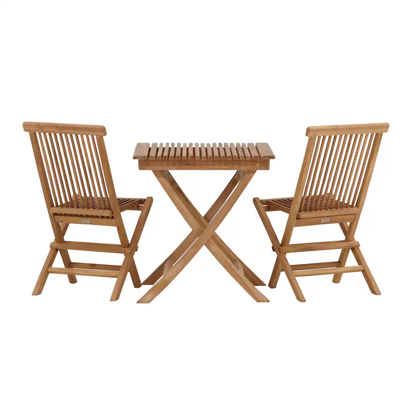 Cafégrupp Venture Home Ghana 70x70 med 2 Kenya Fällbara Stolar
