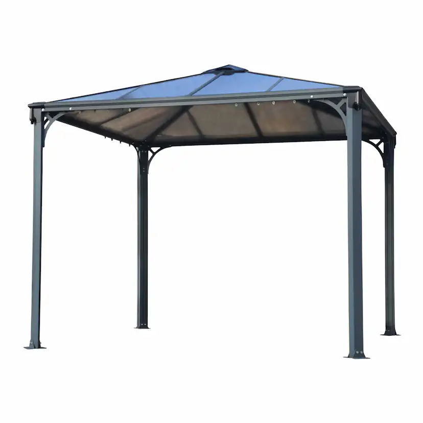Pergola gop Palermo 3000 9 m² med Takventil