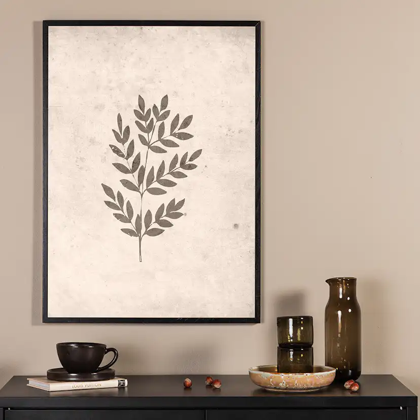 Posters Venture Home Spring Leaf Beige