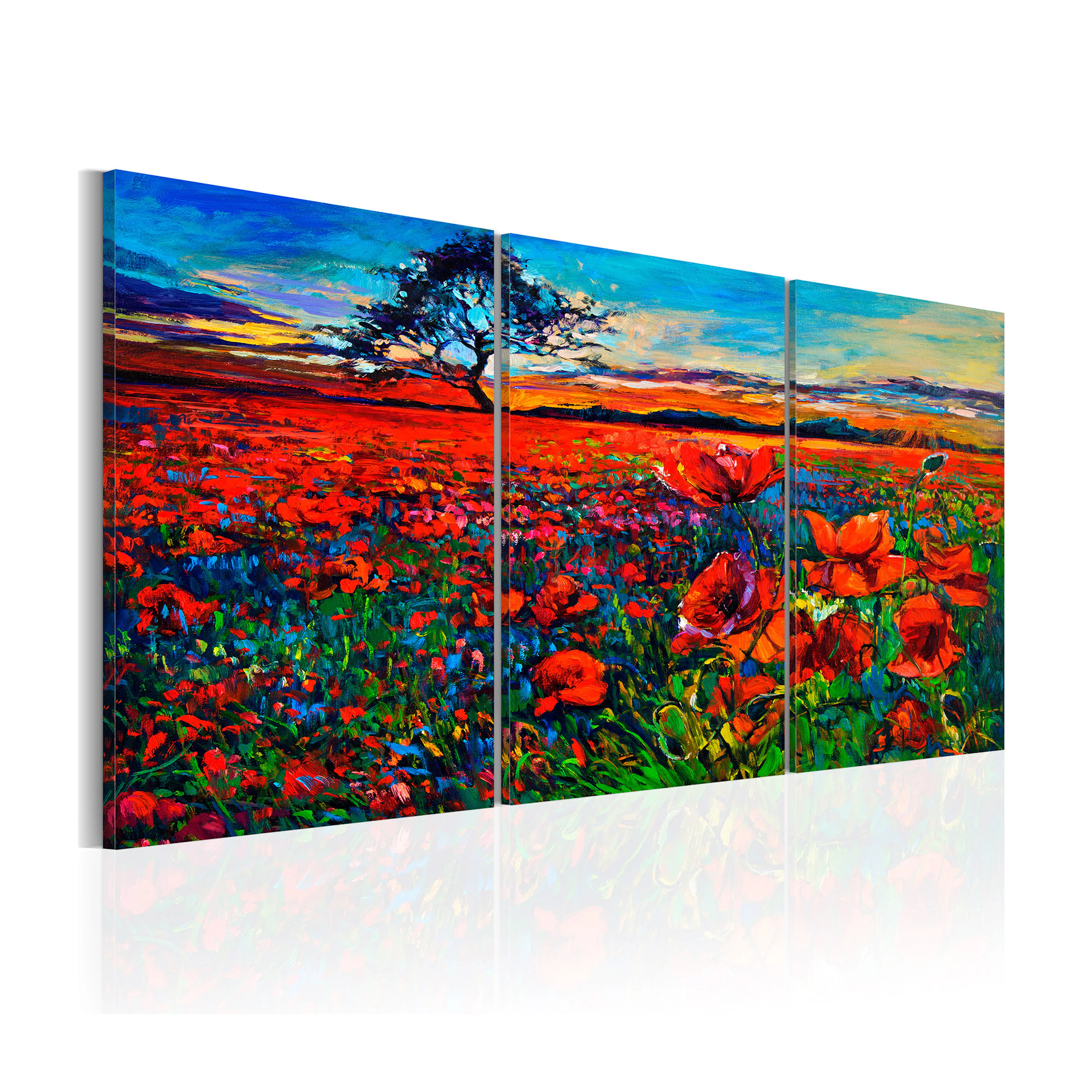 Tavla Arkiio Valley Of Poppies