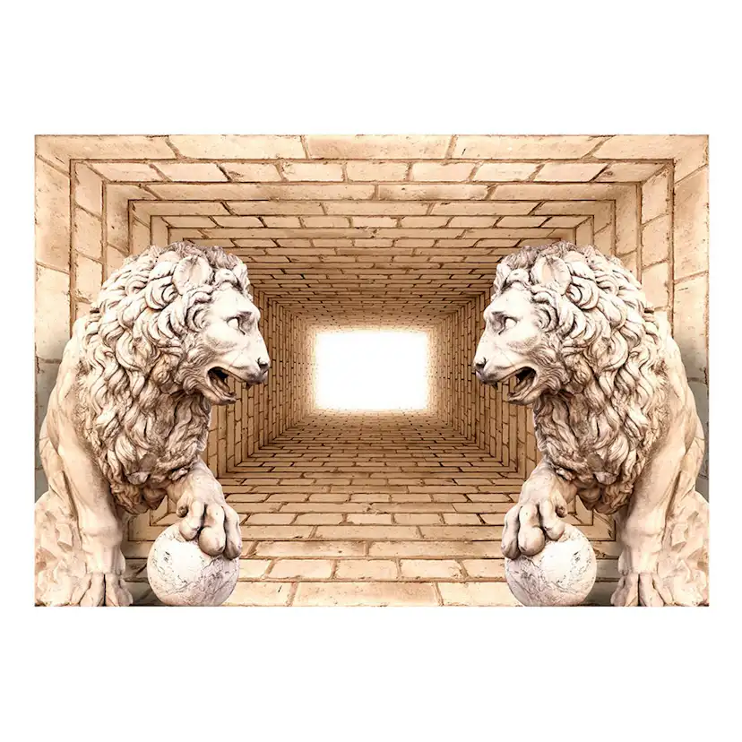 Fototapet Arkiio Självhäftande Mystery Of Lions