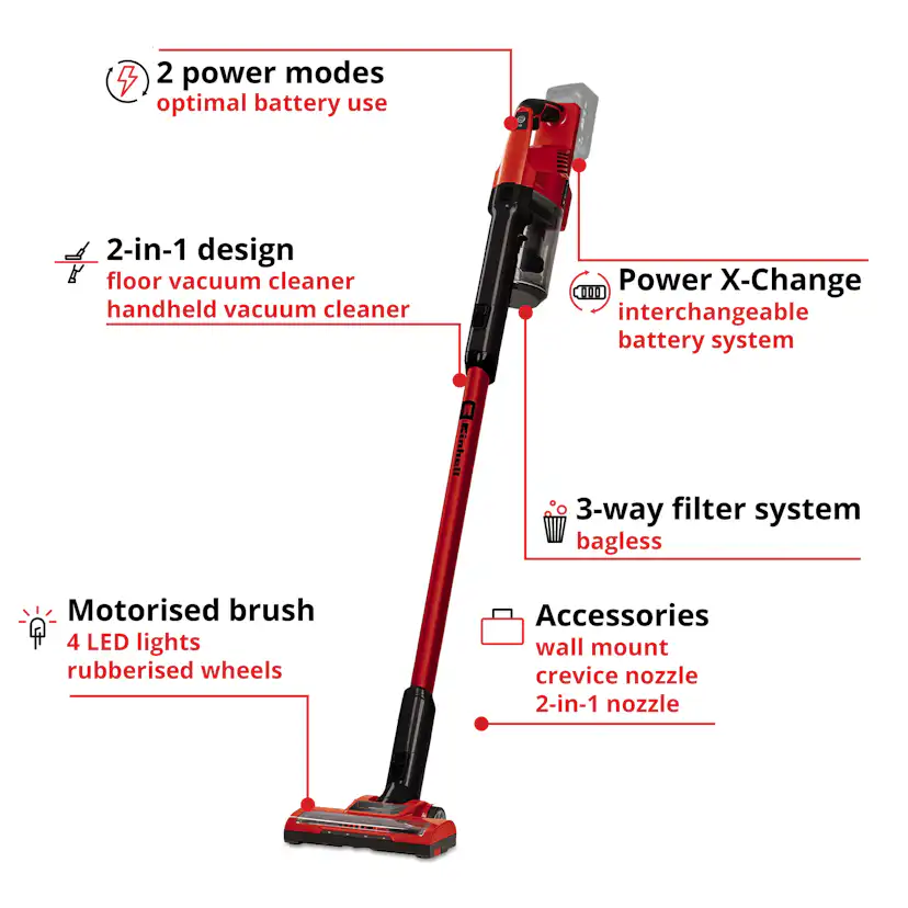 Dammsugare Einhell TE-SV 18V Sladdlös Utan Batteri & Laddare