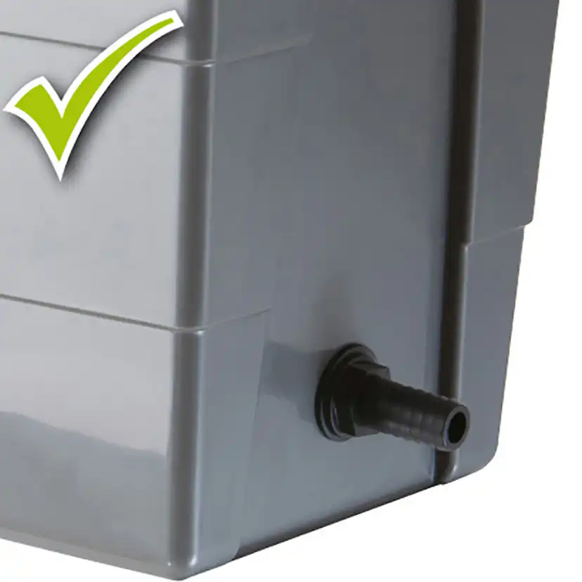 Gravitationsfilter Heissner Set 6000 med Pump