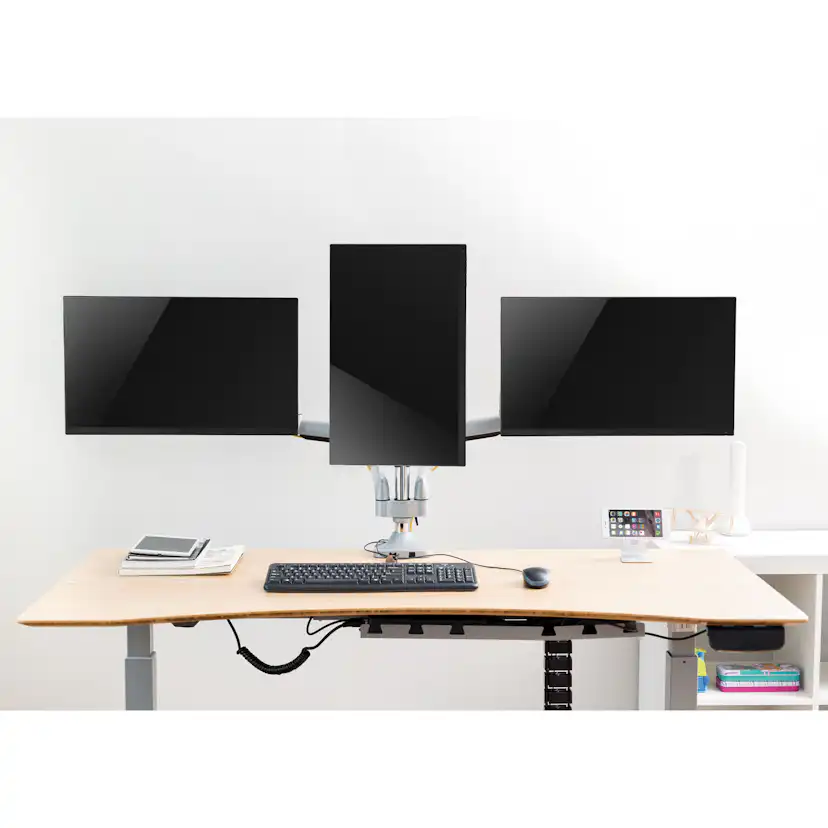 Monitorarm LogiLink Trippel 13-32 tum Gas