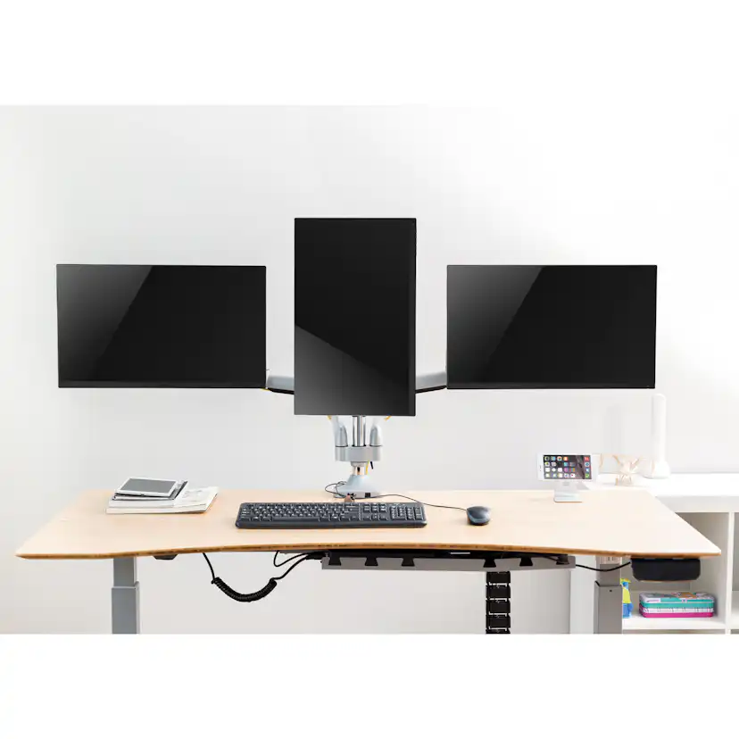 Monitorarm LogiLink Trippel 13-32 tum Gas