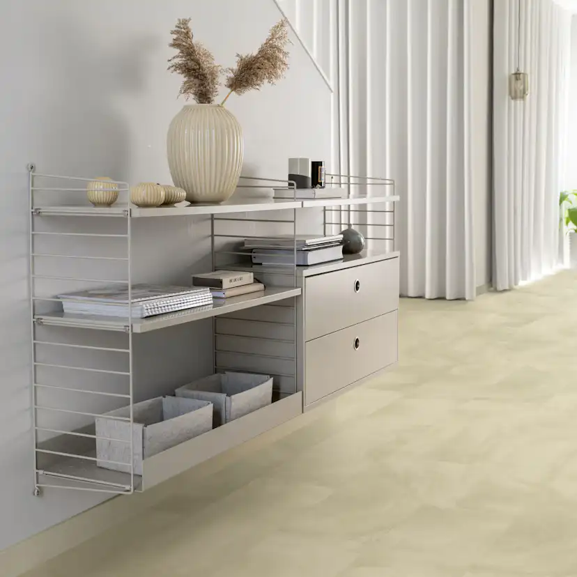 Vinylgolv Pergo Isefjord Pad Pro Beige Cemento