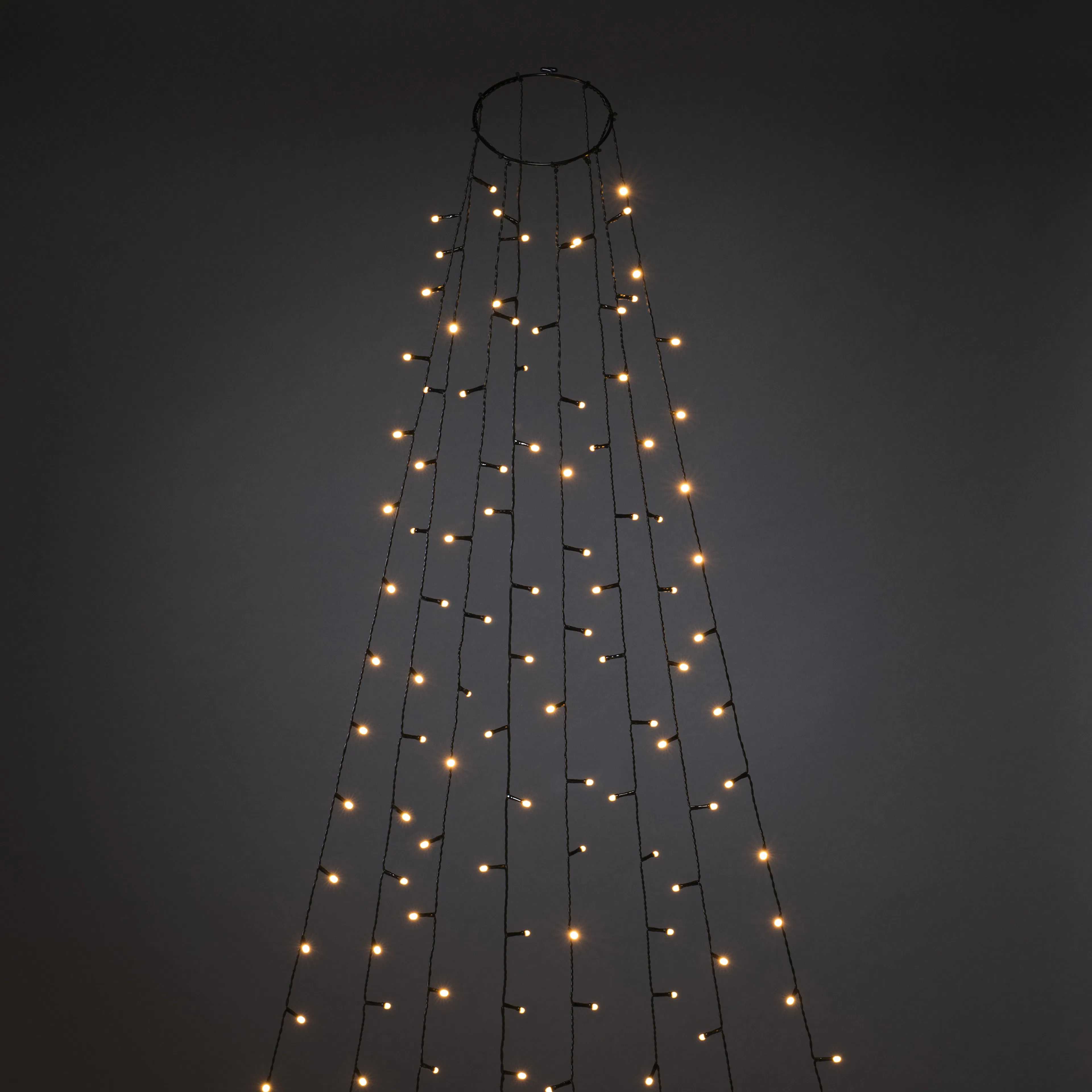 Julgransslinga 240 frostad LED 240L