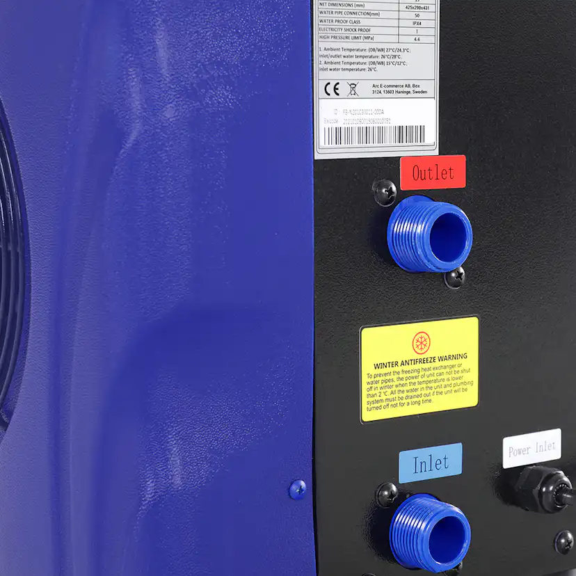 Poolvärmepump Lyfco mini 3,2kW Splash 35