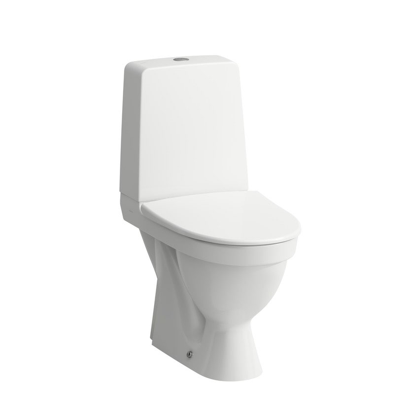 Toalettstol Laufen Kompas 825150 Rimless inkl Mjuksits