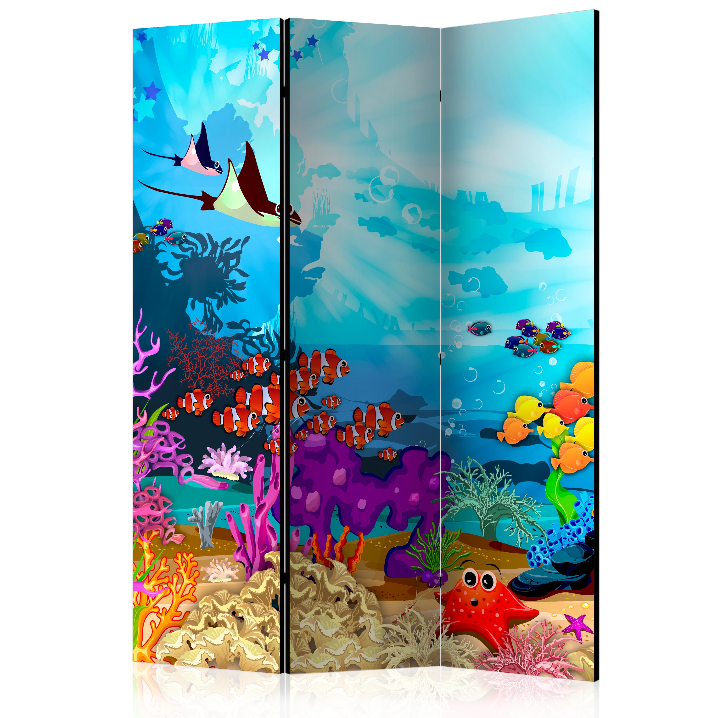 Rumsavdelare Arkiio Colourful Fish 135x172 cm