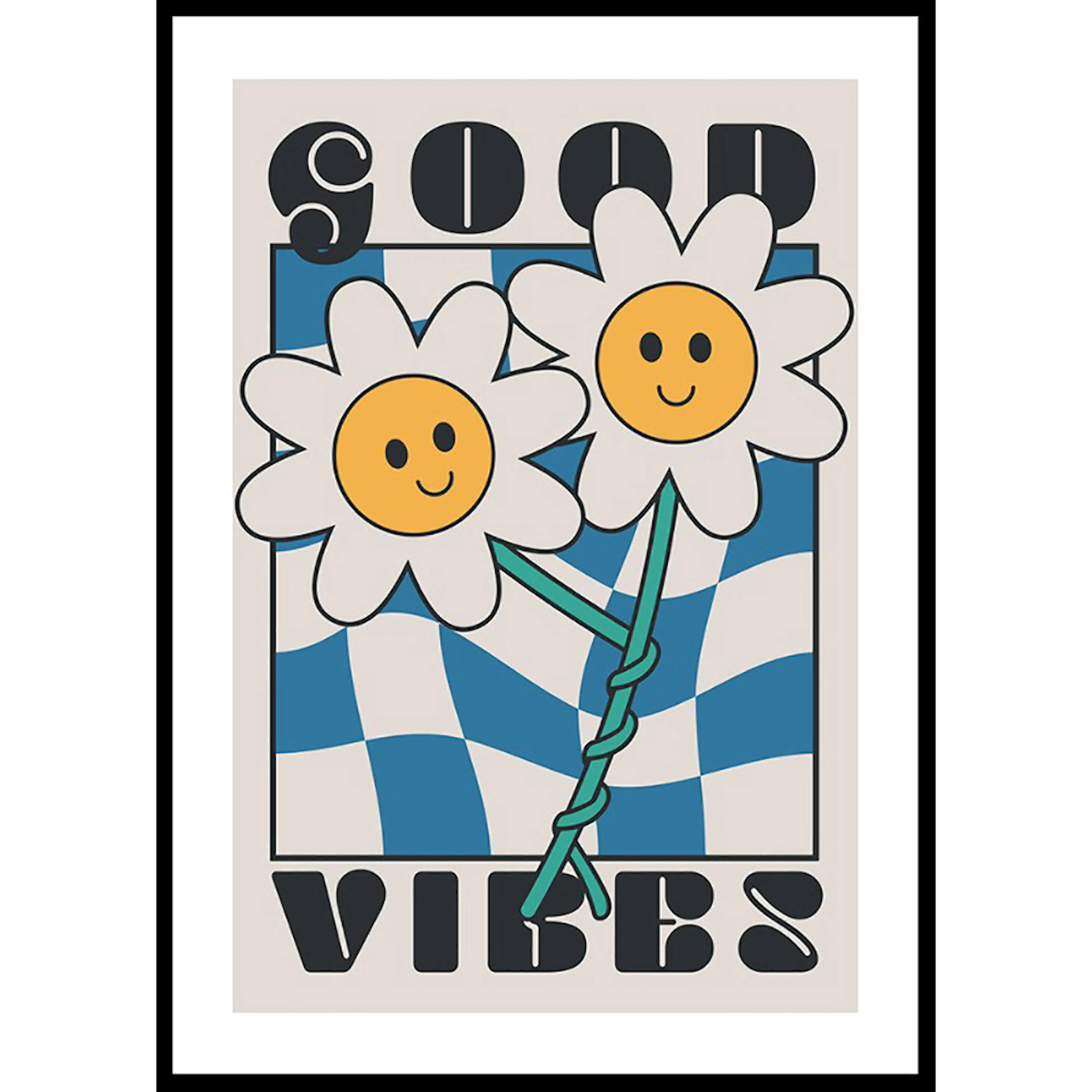 Poster Gallerix Good Vibes Smileys