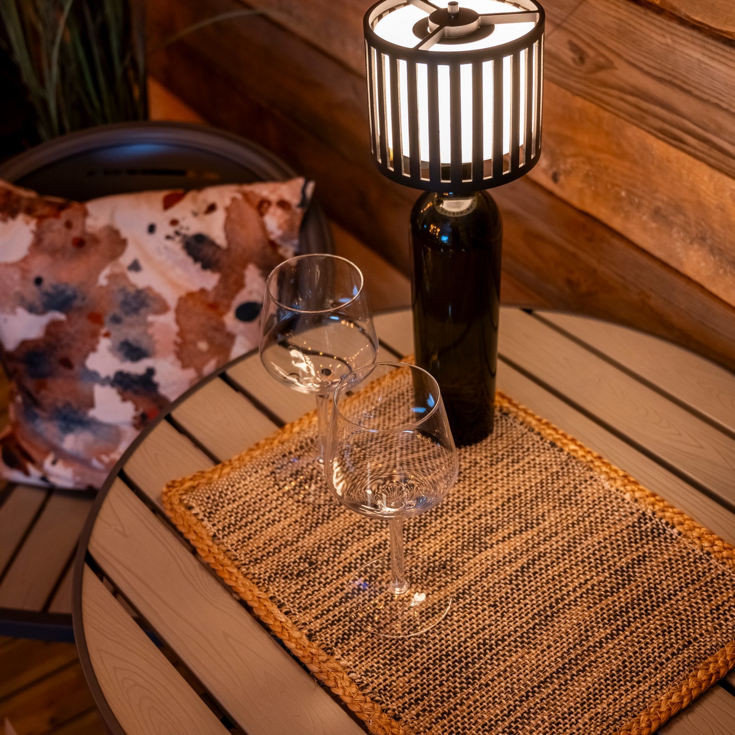 Bordslampa Gnosjö Konstsmide Bottle USB