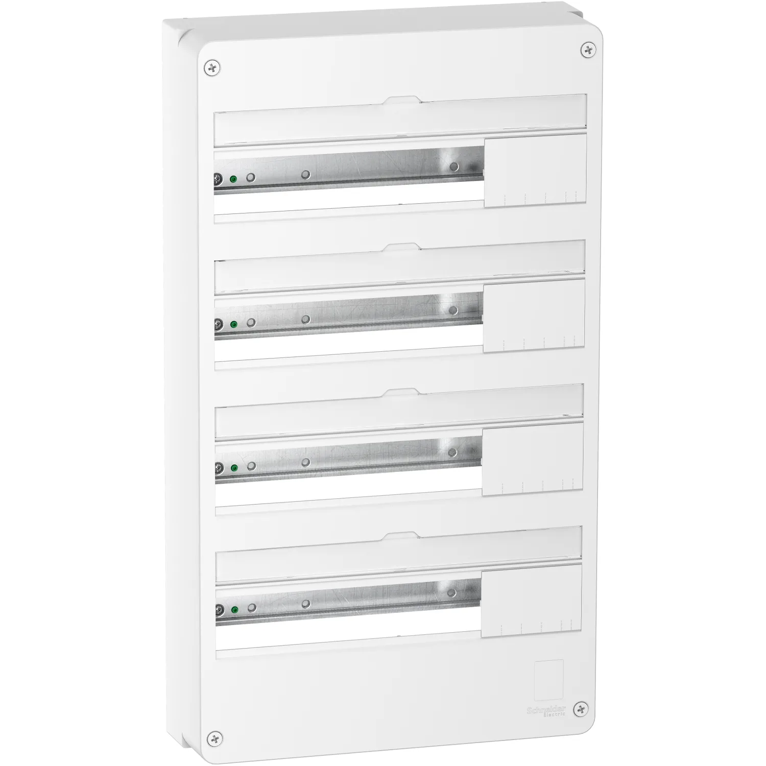 Normkapsling Schneider Electric Resi9 CX Utanpåliggande 4 × 18 Moduler IP30