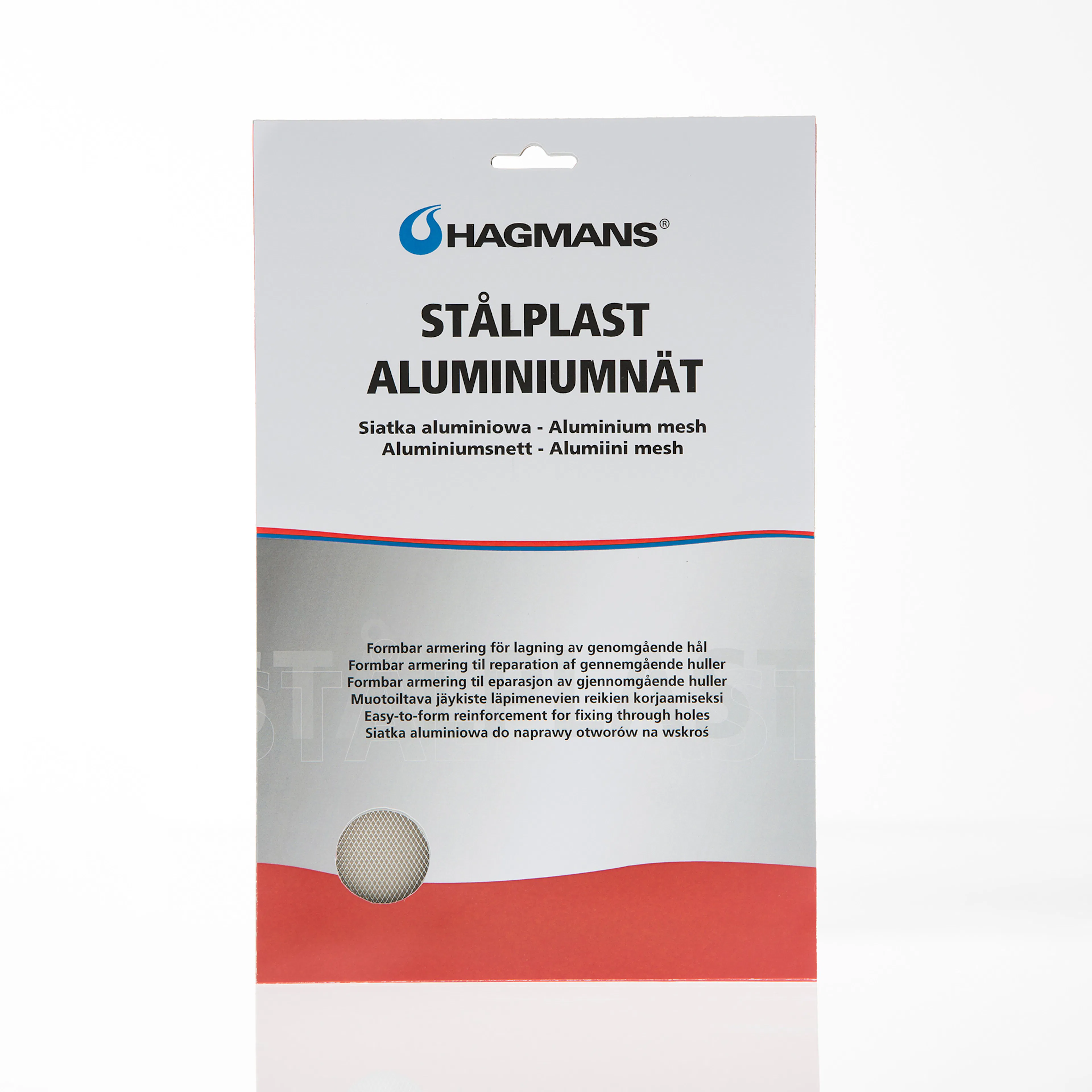 Stålplast Hagmans Aluminiumnät A4