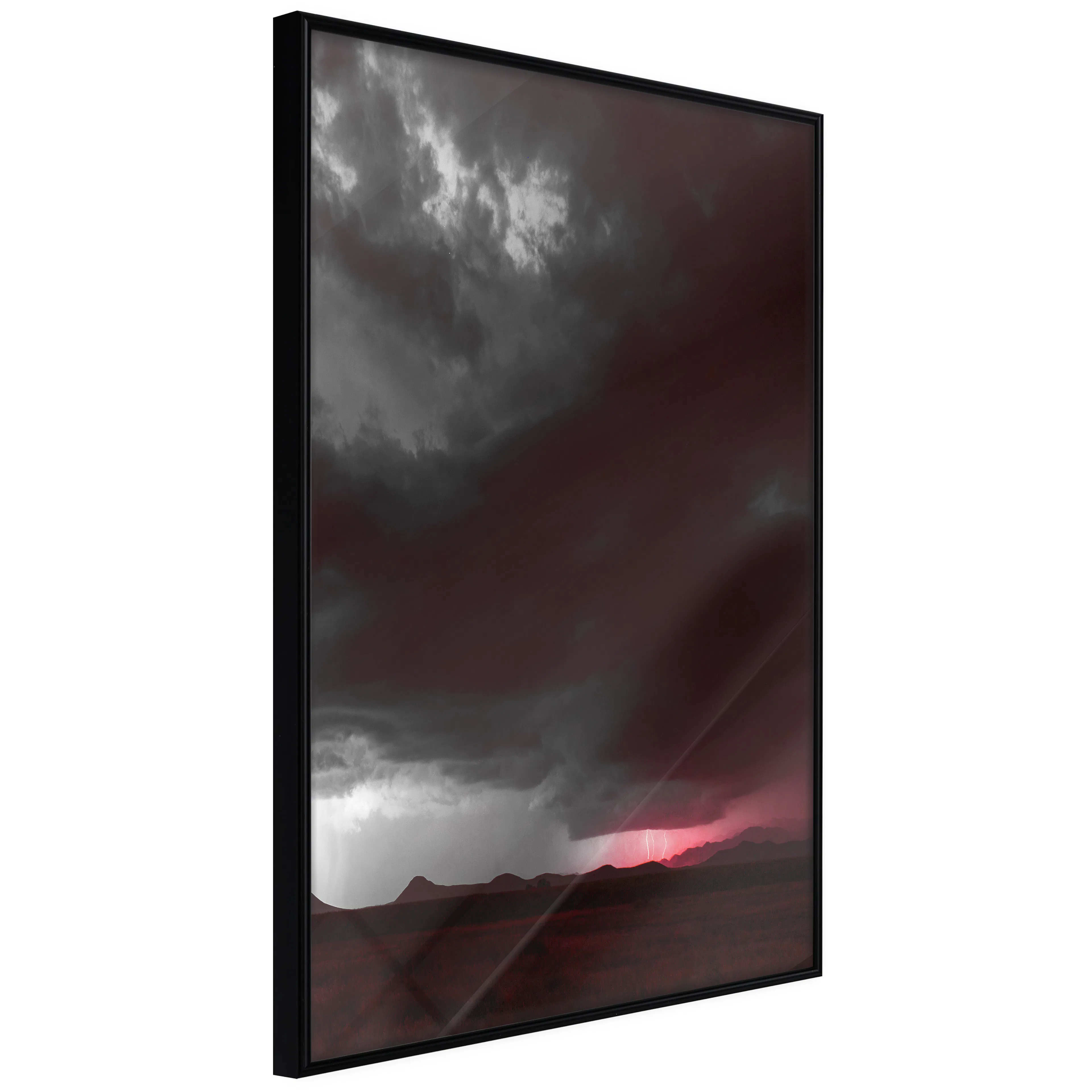 Affisch - Anxiety [Poster] 40x60 Svart ram, 40x60 cm