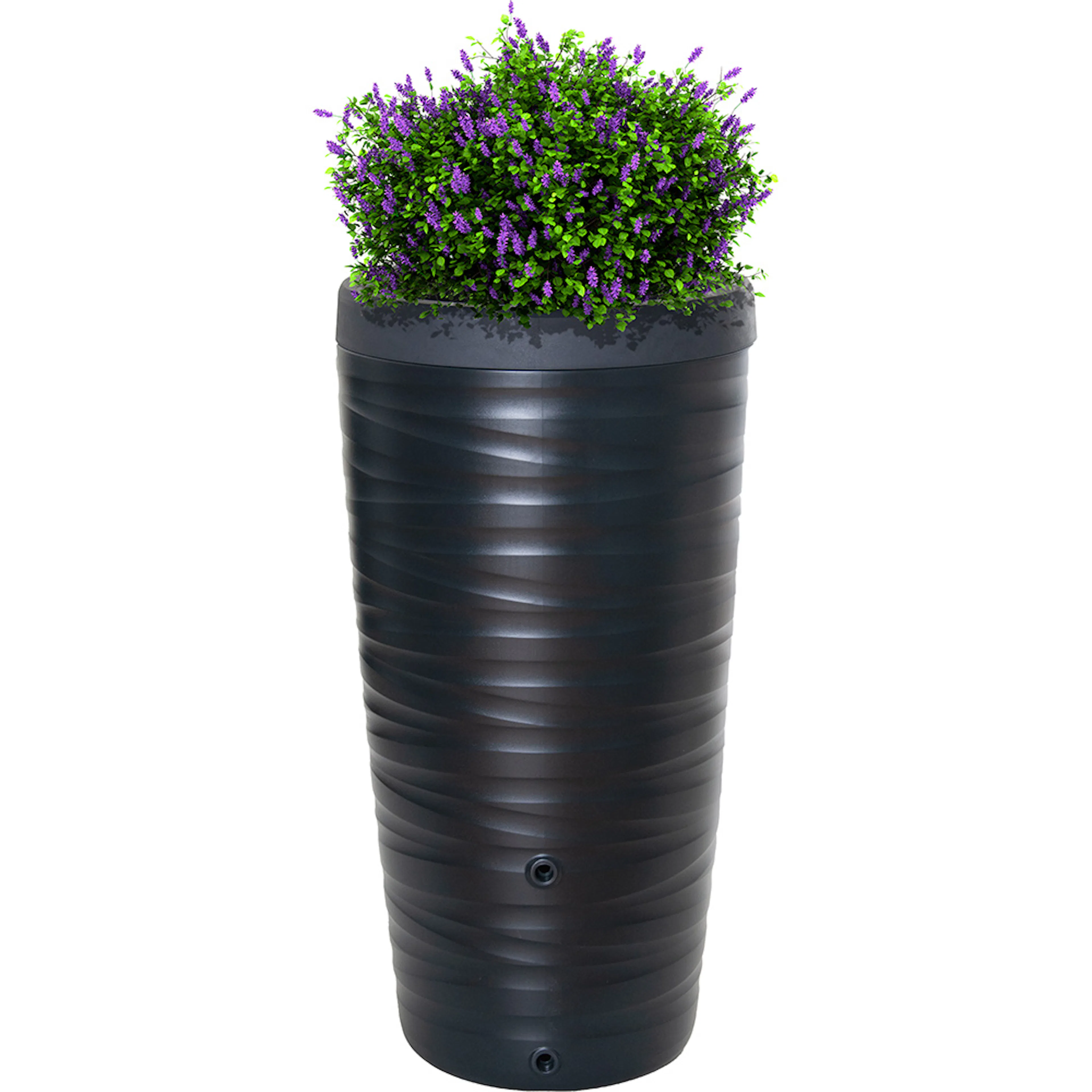 Regntunna Greenline med Lock 240L Antracit