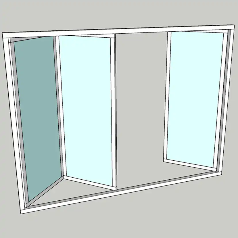 Vikparti Allvy Sunroom s30 3-Delad