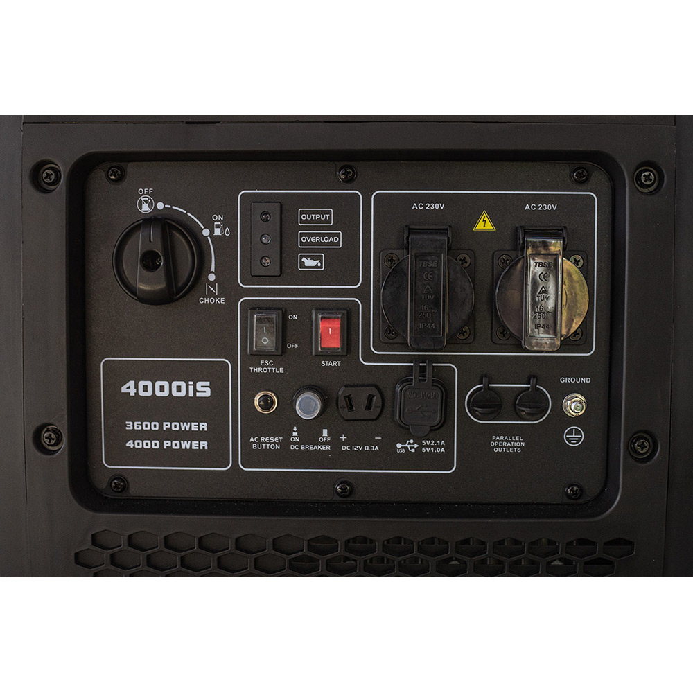 Elverk Duab-Power LT4000IS Parallell med Inverter& Elstart