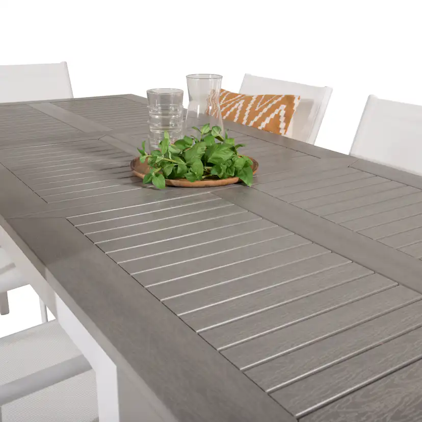 Matgrupp Venture Home Aleyna 160/240 med 6 Siri Matstolar