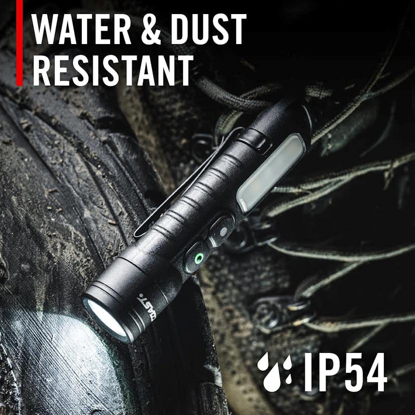 Uppladdningsbar COAST KL35R hög CRI Tvåfärgad Penlampa 600 lumen