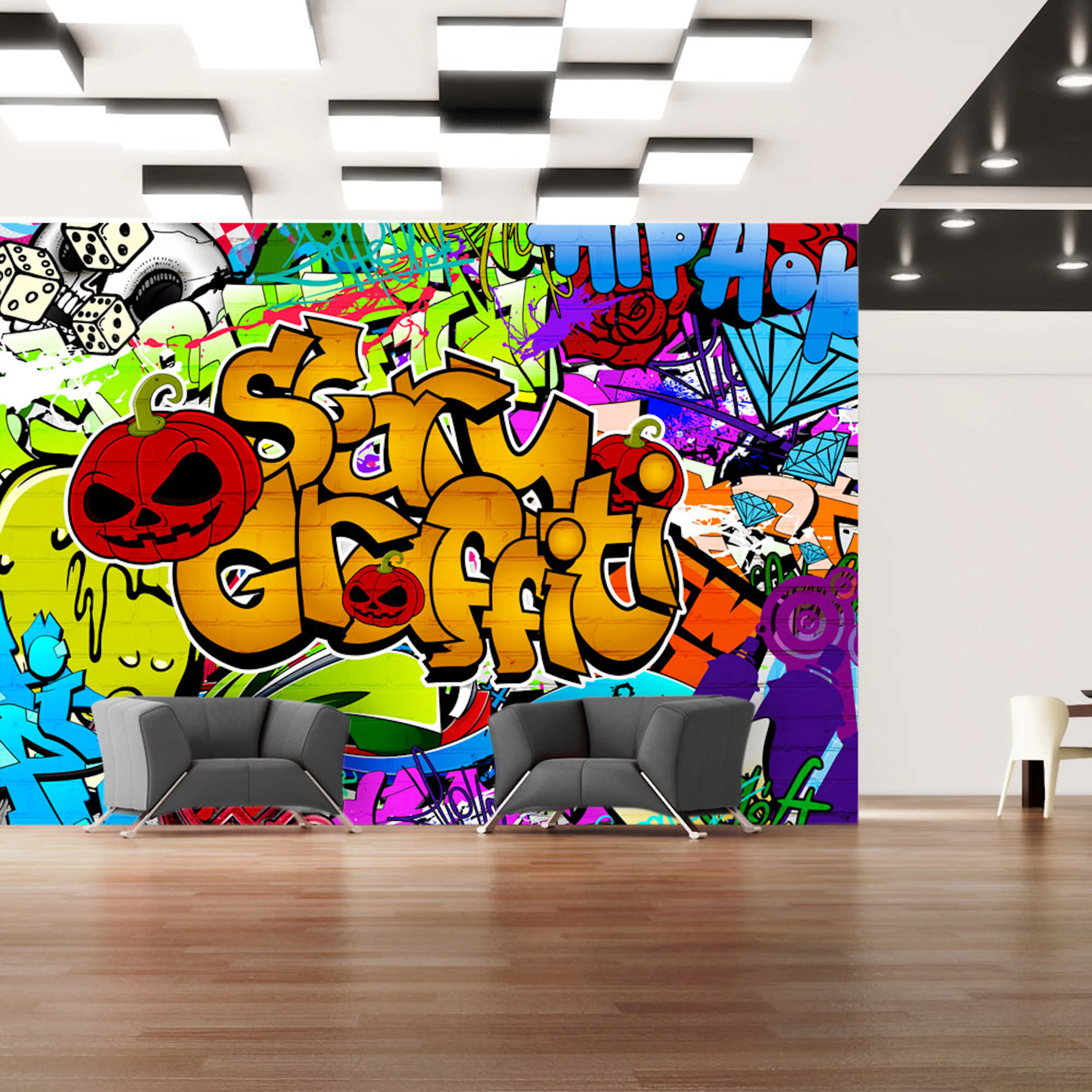 Fototapet Arkiio Scary Graffiti