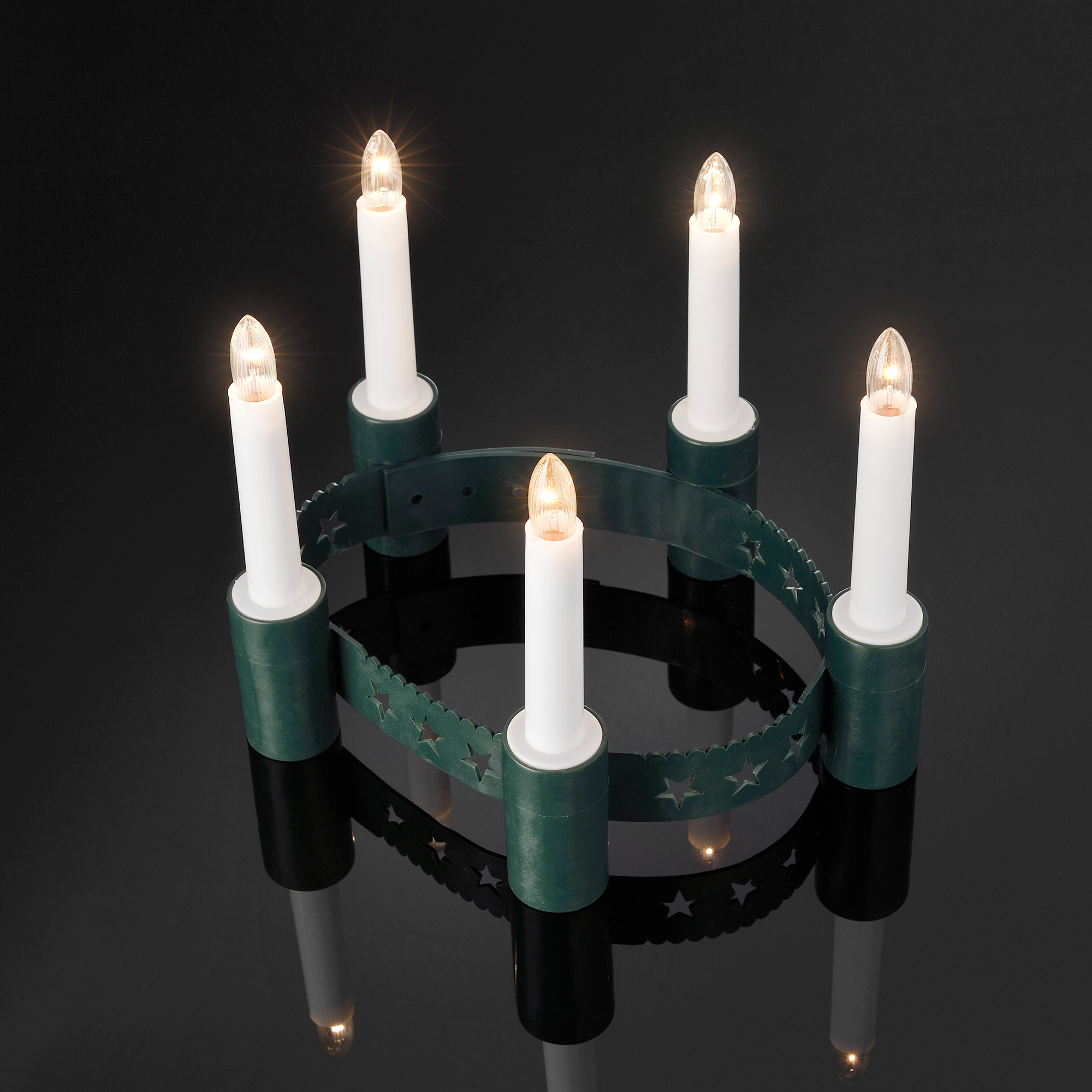 Luciakrona Gnosjö Konstsmide Grön