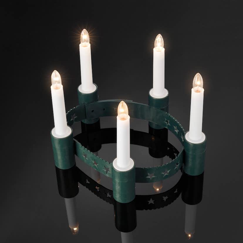 Luciakrona Gnosjö Konstsmide Grön